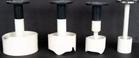 Vibration plating plate structure and types